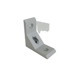 310.3100A.01 Hot Sale Pop Special Customized Metal Material 40 Series Industrial Profile Angle Bracket