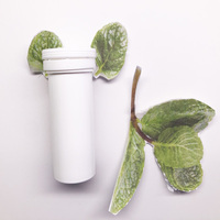 Bouteilles en plastique PP à tubes effervescents avec estampage à chaud et bouchon déshydratant pour le nettoyage des prothèses dentaires et les vitamines/comprimés