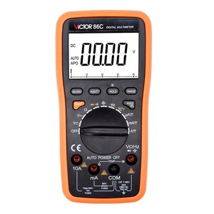VICTOR 86C Auto <b>Range</b> Digital Multimeter, 3 3/4 Digits Anti-Interference LCD Display Multimetro - Product Image 1