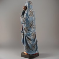 Statues religieuses catholiques en résine, statues chrétiennes de la Vierge Marie, statue en porcelaine de Notre-Dame de 25 cm de haut