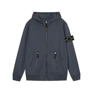 Nouvelle Tendance 2026 – Veste Décontractée 100% Coton Effet Vieilli Style Hip-Hop Streetwear Insulaire avec Fermeture Éclair pour Homme - Product Image 2