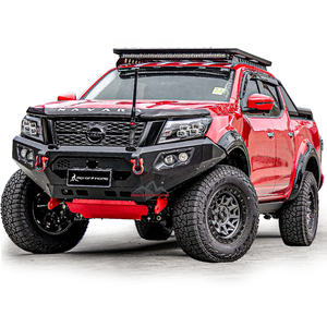 Accessoires de ramassage 4x4 de qualité de marque de première ligne BULLBAR de PARE-CHOCS AVANT en acier pour NAVARA NP300 4X-PRO FRONTINE - Product Image 3