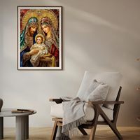 Kit de peinture au diamant 5D SONGWOOART, la Nativité du Fils, pour la décoration de la maison, peinture au diamant personnalisée pour adultes