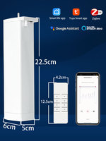 Moteur de rideau intelligent MYQ Tuya ZigBee, commande vocale via application, compatible avec Alexa et Google Home, idéal pour salle de bain moderne