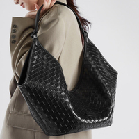 Échantillon Gratuit, Logo Personnalisé, Vente en Gros, Sac à Main en Cuir Véritable pour Femmes, Sac à Main à Poignée Supérieure, Sac à Bandoulière de Luxe Tissé à la Main