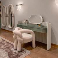 Fauteuil d'appoint moderne de luxe en tissu blanc pour salon, ensemble de meubles haut de gamme pour villa