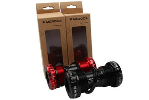 MEROCA BSA 68/73mm cojinete de cerámica soporte inferior para bicicletas de carretera y montaña piezas de bicicleta incluyendo manivela y rueda de cadena - Product Image 6