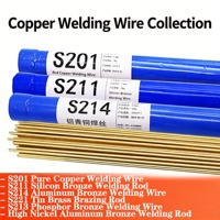 Fil de soudage TIG en cuivre pur S201, bronze aluminium S214, bronze silicium S211, laiton étain S221, bronze phosphoreux S213 – Diamètre OEM ODM