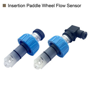 DN20 flens insteekbaar corrosiebestendig instelbaar elektronisch turbine flowmeter voor RO leidingen - Product Image 4