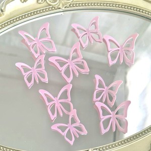 Décoration de gâteau d'anniversaire en acrylique coloré avec miroir gravé 3D en forme de papillon, doré, pour fête d'anniversaire - Product Image 5