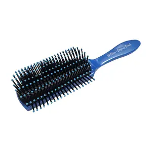 Ultimate Multi-Functional 9 Row Hairbrush Hottest Sale Styling Brush Soft Features Polypropylene Handle Material Home Use Salon