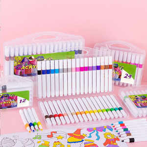 Ensemble de <span class=keywords><strong>marqueurs</strong></span> de graffiti à double embout rond à base d'eau de haute qualité, 36 couleurs, pinceau doux - Product Image 6