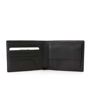 Cartera <span class=keywords><strong>de</strong></span> lona para <span class=keywords><strong>hombre</strong></span>, bolsillo interior para monedas, cartera delgada - Product Image 4