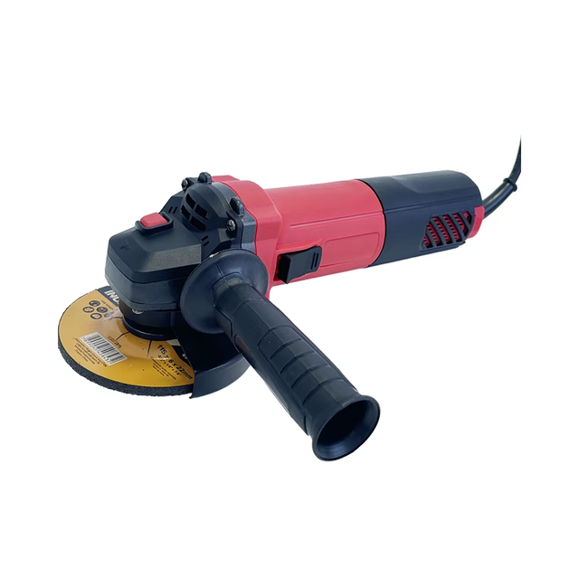 Professional DIY Electric Angle Grinder 100mm/125mm Powerful Switch Trigger 115mm Disc Diameter for Tile Wood Cutting Portable