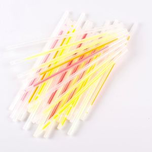 Pailles à boire LED personnalisées en gros, pailles néon qui brillent dans le noir pour les boissons - Product Image 3
