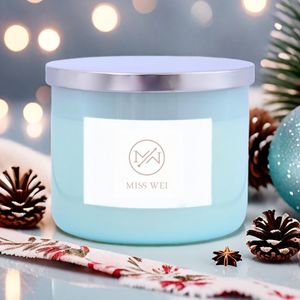 Triple Wick <strong>Citrus</strong> Vanilla Scented <strong>Candle</strong> 15.8oz Eco Soy Blend Mood Boosting Home Aromatherapy &amp; Long Lasting Uplifting Gifts - Product Image 2