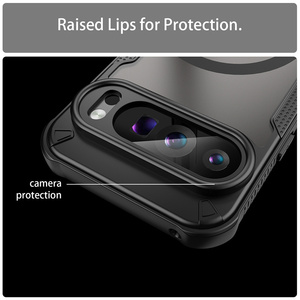 Funda Protectora para Teléfono con Acabado Mate Translúcido Color Humo para <span class=keywords><strong>Google</strong></span> <span class=keywords><strong>Pixel</strong></span> 10A/9A/8A/6A/10 9 Pro XL/10 9 8 <span class=keywords><strong>6</strong></span> Pro, Protección Anticaídas, Magnética - Product Image 5