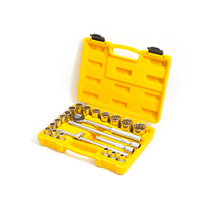 Ensemble d'outils de réparation automobile manuel de 22 pièces avec boîte en acier au carbone, clé à cliquet, rallonge pneumatique universelle, OEM