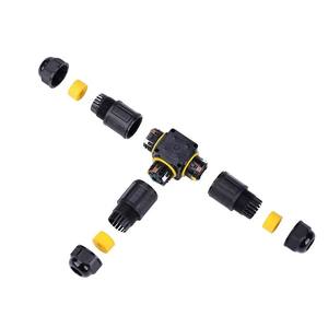 Connecteur de câble étanche en forme de Y pour LED 220V, avec connecteurs à sertir, 2 broches, Macho Hembra JST IP65, adaptateur 3 broches IP67 - Product Image 6
