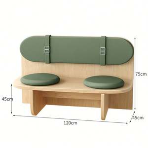 Juego de mesa de comedor de madera maciza contemporánea directa de fábrica, sillas para comedor, cocina para el hogar, oficina, granja o uso en hoteles - Product Image 6