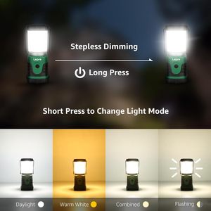 Lanterne de <span class=keywords><strong>camping</strong></span> 350LM LED avec 4 modes d'éclairage piles AA corps de <span class=keywords><strong>lampe</strong></span> ABS pour <span class=keywords><strong>lampe</strong></span> de tente à usage de jardin <span class=keywords><strong>lampe</strong></span> de tente à capuchon amovible - Product Image 3
