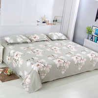 Produsen Tekstil Rumah Tangga Set Sprei Mewah Set Selimut Katun Murni Set Tempat Tidur Mewah dengan Sarung Bantal