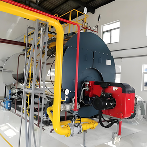 <span class=keywords><strong>Chaudière</strong></span> à vapeur industrielle horizontale à haute efficacité de 1 à 20 tonnes, fonctionnant au <span class=keywords><strong>gaz</strong></span> naturel et au mazout, pour usine - Product Image 3