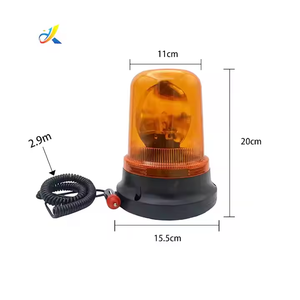 Vrachtwagens Auto Roterend Waarschuwingslampje Led Flitsende Lamp Stroboscoop Signaal Noodmagnetisch Bakenlicht - Product Image 3