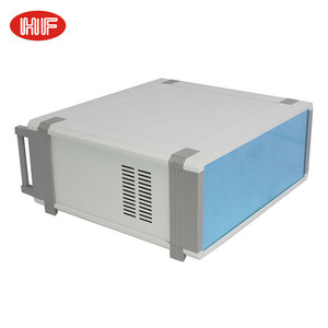 Caja de instrumentos de escritorio de acero de aluminio personalizada de caja de metal eléctrica OEM - Product Image 2