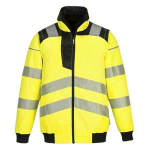 PORTWEST - PW302YBRXXXL PW3 High visibility yellow/<b>black</b> 3-in-1 pilot jacket - EAN 5036108342808 <b>HI</b>-<b>VIS</b> WORKWEAR - Product Image 1