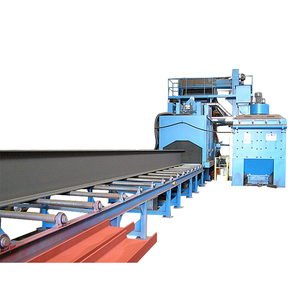 Thanh tròn mặt bích I chùm H chùm joist thép tấm tấm ống thép abrator bắn nổ máy đánh bóng cho đánh bóng - Product Image 5