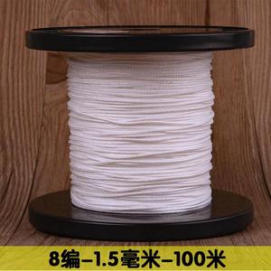 En gros, Ligne de pêche pour filet de pêche à la traîne 8, 9, 16 brins, fil de plomb blanc, ligne de bas de ligne traditionnelle puissante, plusieurs tailles - Product Image 3