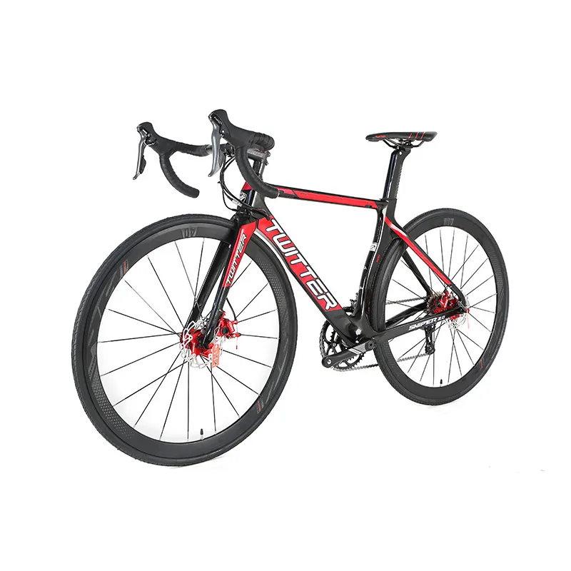 TWITTER karbon fiber yol bisiklet fren diski off road komple bisikleti 22 hız yol bicicleta carbono