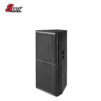 Système de moniteur de scène passif professionnel 2.0 canaux Seer Audio SRX-715, écran LCD, matériau en bois, THD 0,005%, 60Hz-20kHz