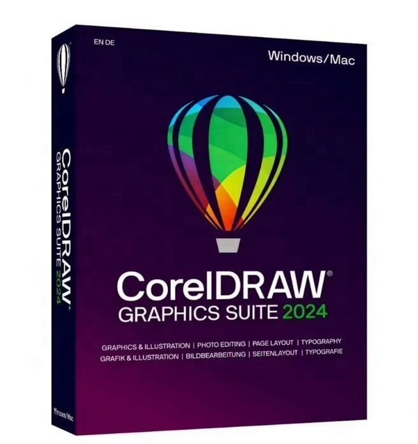 CorelDRAW Graphics Suite 2026 Enterprise Version Vector Drafting Design Software Mac/Linux Multi-OS Simple Installation
