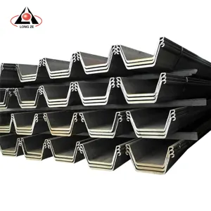 Good Quality Q235B Q345B Building Structure Steel Profiles Type Steel Sheet Pile