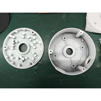 Boîtier de caméra CCTV en alliage d'aluminium, boîtier de caméra dôme à balle blanc, diamètre 120 mm, accessoire de surveillance extérieur IP67