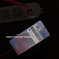 Cable USB C a USB C de Carga Ultra Rápida con Trenzado de Colores Graduales RGB