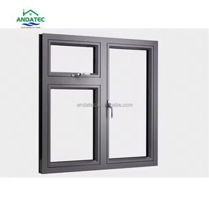 Fenêtre à battant moderne en aluminium de qualité supérieure avec verre isolant, système de verrouillage sécurisé, certifiée Energy Star, insonorisée - Product Image 2