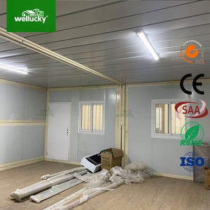 WELLUCKY Chine <span class=keywords><strong>Meilleur</strong></span> Prix Maison Conteneur Respirante <span class=keywords><strong>de</strong></span> 20 Pieds à Vendre – Pour Bureaux, Écoles, Ateliers et Centres Commerciaux - Product Image 3