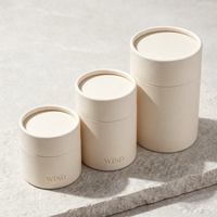Boîte en carton personnalisée, tube en carton écologique, boîte d'emballage pour fleurs avec logo