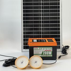 Estación de Energía Portátil Todo en Uno de 200W, Generador de Carga Solar de Emergencia, Generador Solar AC - Product Image 2