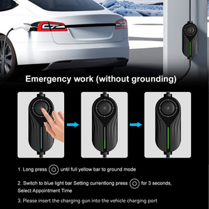 แอป Gocean Wifi รุ่นใหม่ ระดับ 2 เครื่องชาร์จรถยนต์ไฟฟ้าแบบพกพา 3.5KW AC  IP65 Type 2 - Product Image 2