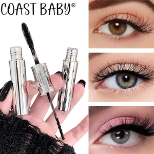 Mascara à double action COAST BABY | Double tête 2 en 1, volumateur et levage, réglage longue durée, apprêt étanche, anti-taches - Product Image 1