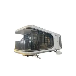 Long Service Life Apple Cabin Container Cheap Space Capsule House Hotel Outdoor Office Pods From Chinese Supplier