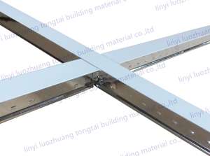 <span class=keywords><strong>Faux</strong></span> <span class=keywords><strong>plafond</strong></span> suspendu de haute qualité, <span class=keywords><strong>plafond</strong></span>, grille en T, Angle de mur en T - Product Image 4