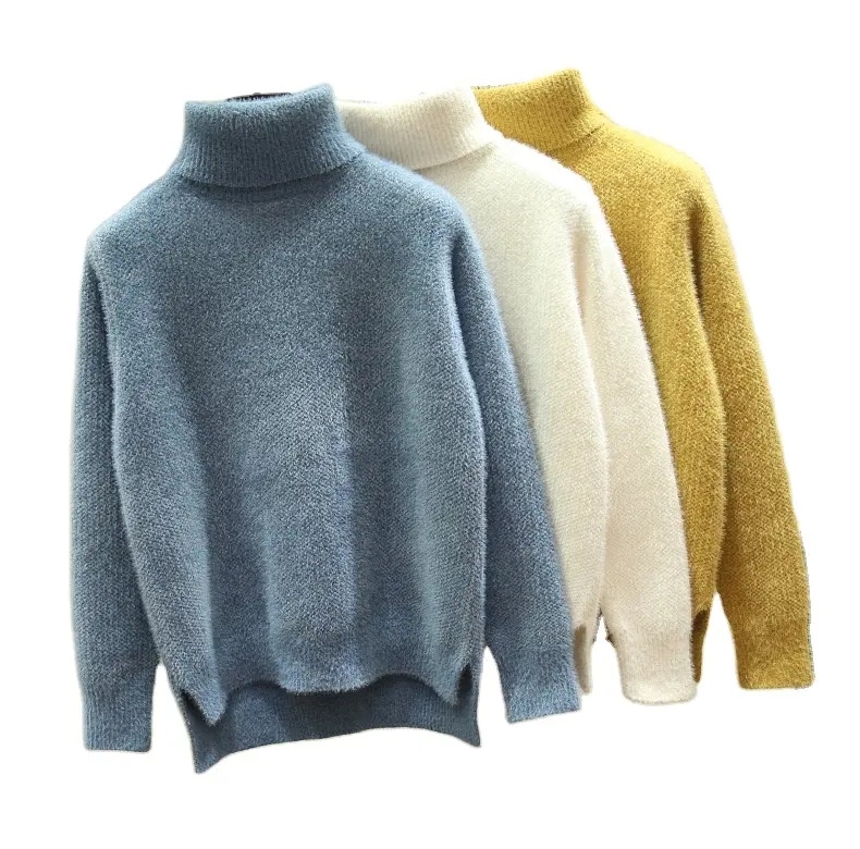 Prettygarden, suéter de moda para mujer, ropa de invierno de punto acanalado informal de manga larga, suéteres, blusa, Top