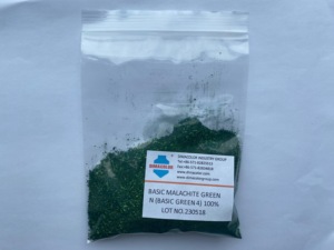 Colorant Cationique Vert Basique 4 (Vert Malachite) pour Soie, <span class=keywords><strong>Laine</strong></span> et Tissus Acryliques - Product Image 1