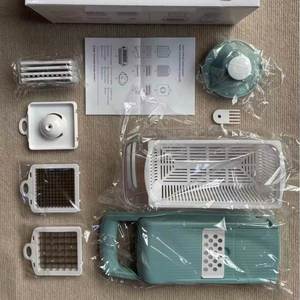 Kitchen Vegetable Chopper Multifunctional Efficient <b>Sharp</b> for Dicing Shredding Slicing Grating Kitchen Gadget for Cooking - Product Image 6