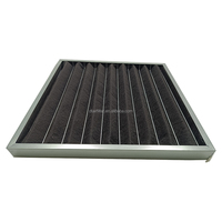 Filtre à air à charbon actif plissé Meilleure performance pour restaurant à domicile Nouveau purificateur d'air à panneau de qualité moyenne Remplacements